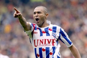 © FOTOPERSBURO HARRY BLOKZIJL          22102006 Heerenveen, Voetbal SC Heerenveen - groningen. Alfonso scoort 3x tegen Droningen. WAF