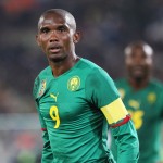 Eto'o with Cameroon